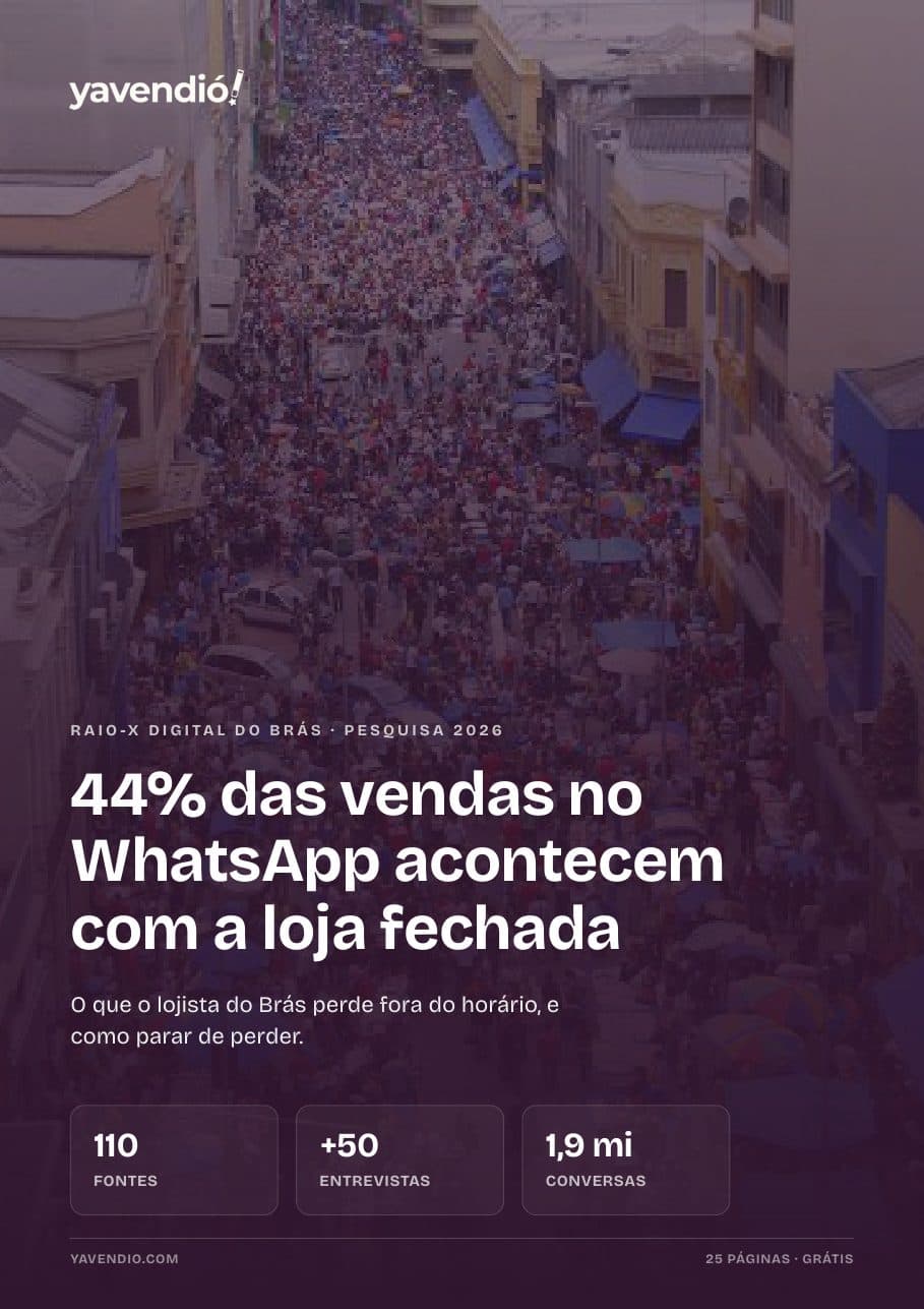 Capa da pesquisa Raio-X Digital do Brás 2026