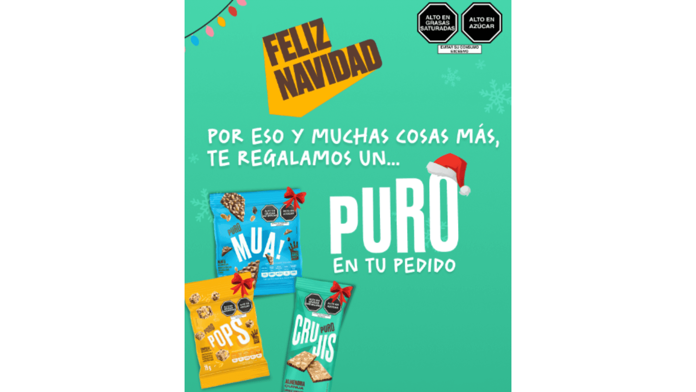 ejemplo de promociòn por Navidad