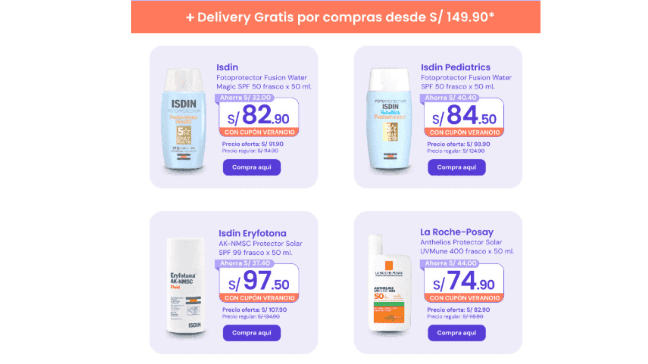 ejemplo de promociòn de envìo gratis